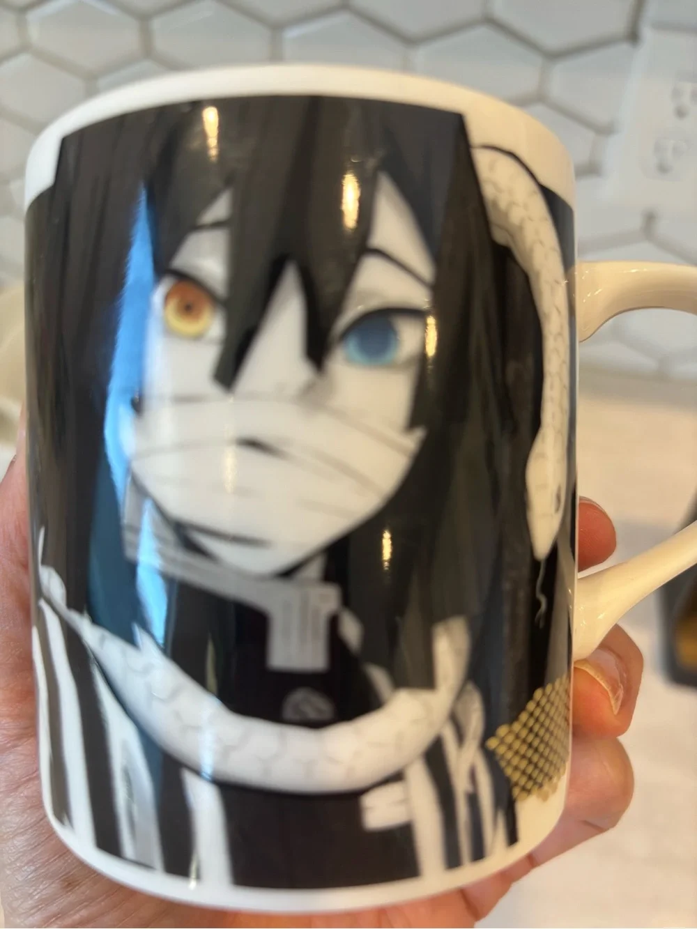 Demon Slayer Ceramic Mug featuring Obanai